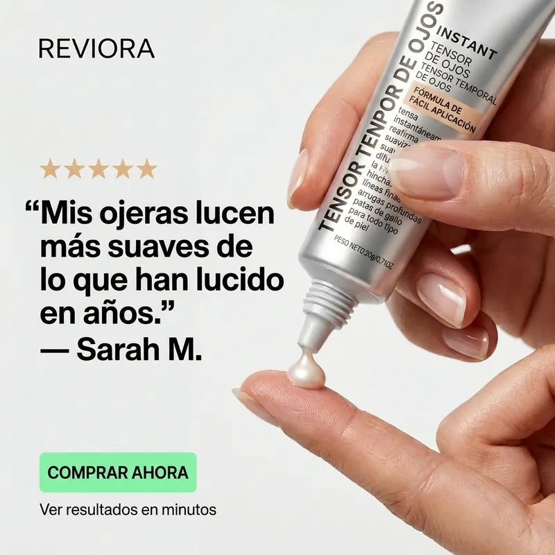 Publicité en espagnol : témoignage pour un soin des yeux