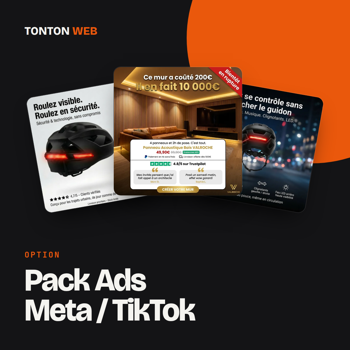 Tonton Web : Pack Lancement Ads Meta/TikTok